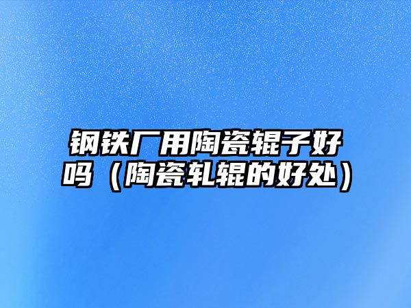 鋼鐵廠用陶瓷輥?zhàn)雍脝幔ㄌ沾绍堓伒暮锰帲? class=