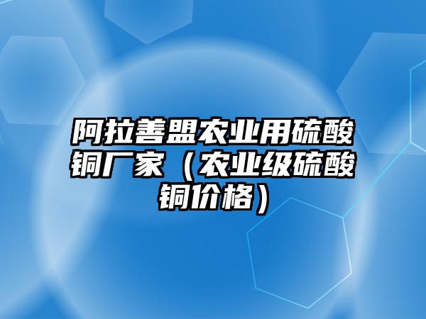 阿拉善盟農(nóng)業(yè)用硫酸銅廠家（農(nóng)業(yè)級(jí)硫酸銅價(jià)格）