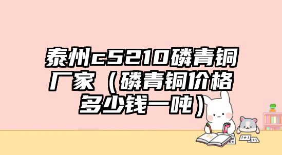 泰州c5210磷青銅廠家（磷青銅價格多少錢一噸）