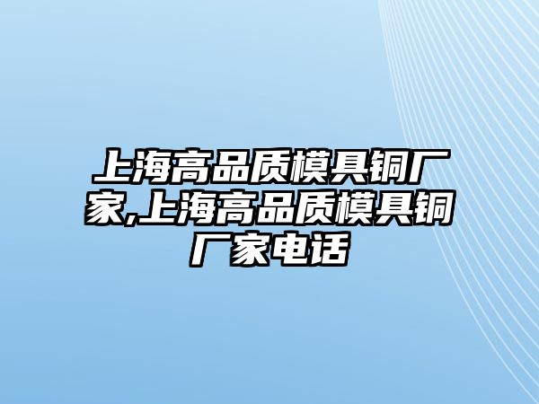 上海高品質(zhì)模具銅廠家,上海高品質(zhì)模具銅廠家電話