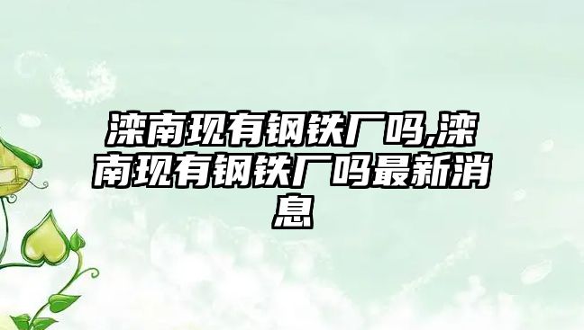 灤南現(xiàn)有鋼鐵廠嗎,灤南現(xiàn)有鋼鐵廠嗎最新消息