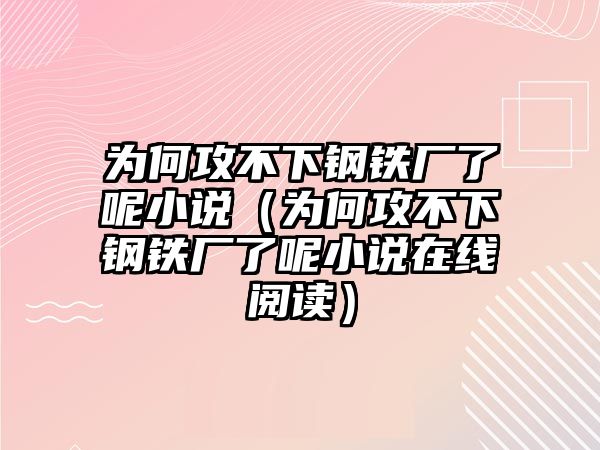 為何攻不下鋼鐵廠了呢小說（為何攻不下鋼鐵廠了呢小說在線閱讀）