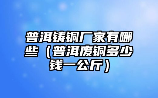 普洱鑄銅廠家有哪些（普洱廢銅多少錢一公斤）