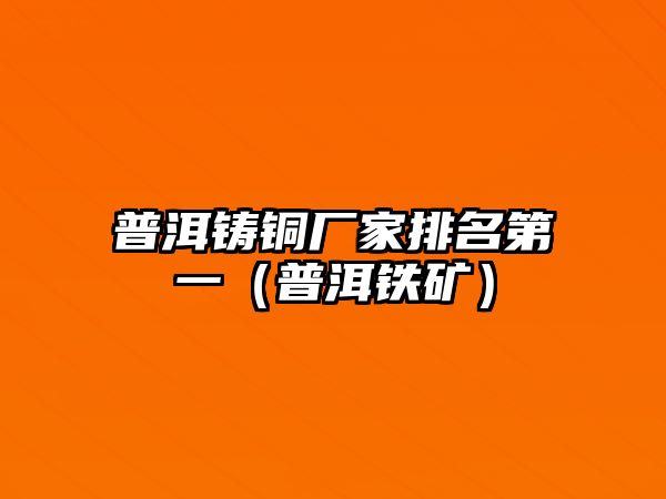 普洱鑄銅廠家排名第一（普洱鐵礦）