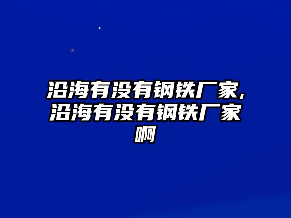 沿海有沒有鋼鐵廠家,沿海有沒有鋼鐵廠家啊