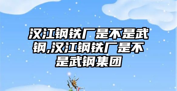 漢江鋼鐵廠是不是武鋼,漢江鋼鐵廠是不是武鋼集團