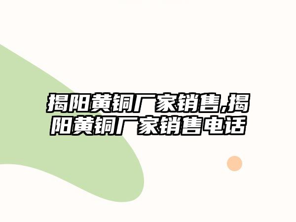 揭陽(yáng)黃銅廠家銷(xiāo)售,揭陽(yáng)黃銅廠家銷(xiāo)售電話