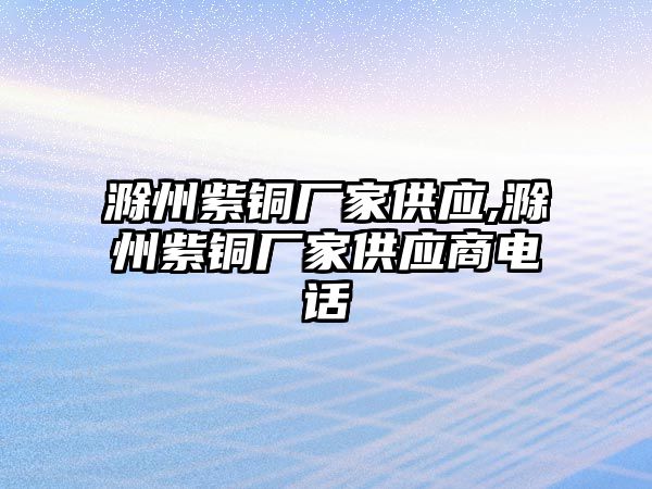 滁州紫銅廠家供應(yīng),滁州紫銅廠家供應(yīng)商電話