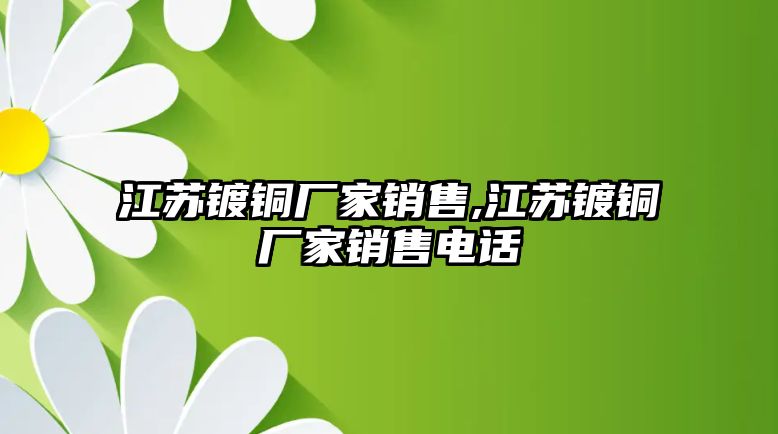 江蘇鍍銅廠家銷售,江蘇鍍銅廠家銷售電話