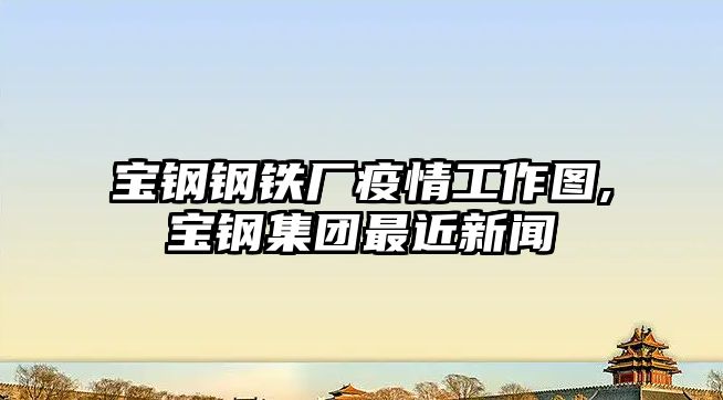 寶鋼鋼鐵廠疫情工作圖,寶鋼集團(tuán)最近新聞