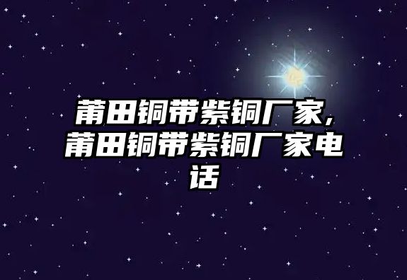 莆田銅帶紫銅廠家,莆田銅帶紫銅廠家電話