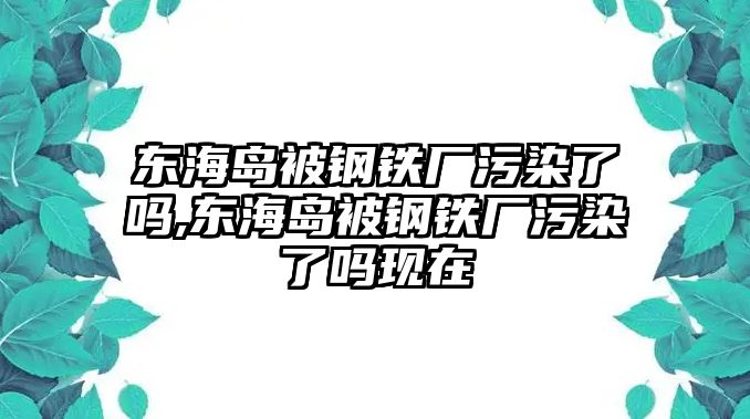 東海島被鋼鐵廠污染了嗎,東海島被鋼鐵廠污染了嗎現(xiàn)在