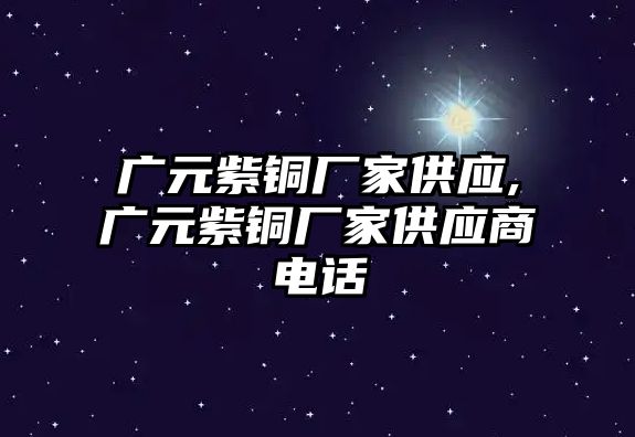 廣元紫銅廠家供應(yīng),廣元紫銅廠家供應(yīng)商電話