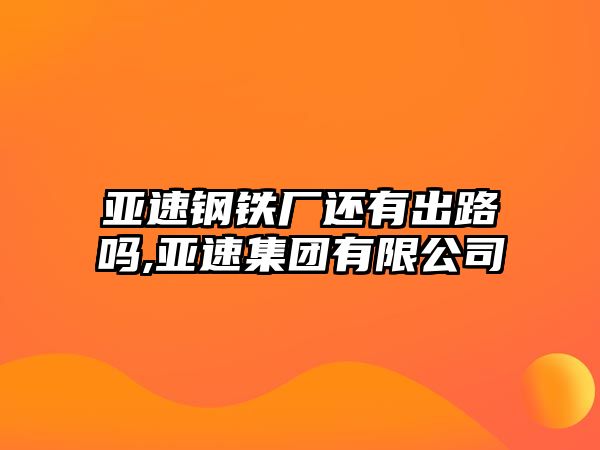 亞速鋼鐵廠還有出路嗎,亞速集團(tuán)有限公司