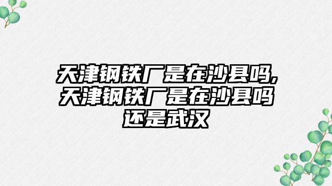 天津鋼鐵廠是在沙縣嗎,天津鋼鐵廠是在沙縣嗎還是武漢