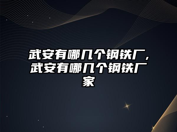 武安有哪幾個鋼鐵廠,武安有哪幾個鋼鐵廠家